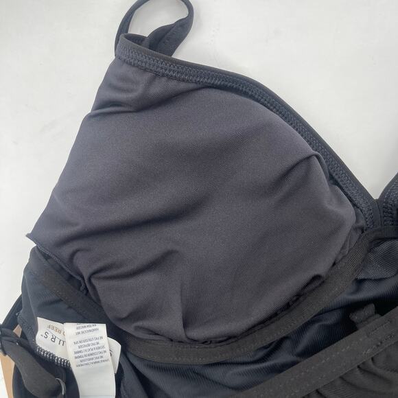 CONTOURS BY COCO REEF Swimsuit Size 10/34D Shapemaker Black NWT Swim Shorts - Picture 14 of 16